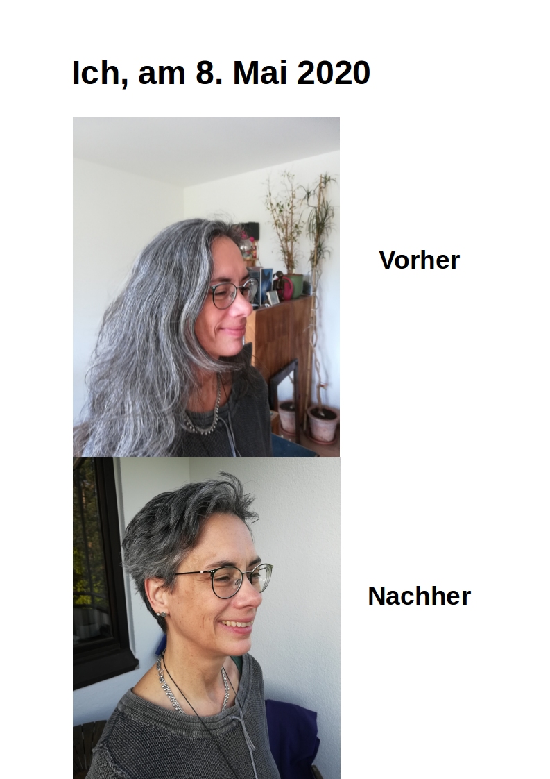 Ich am 8. Mai 2020